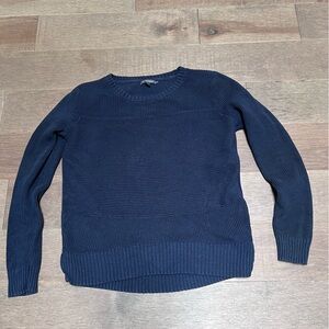Toad and co cotton navy sweater